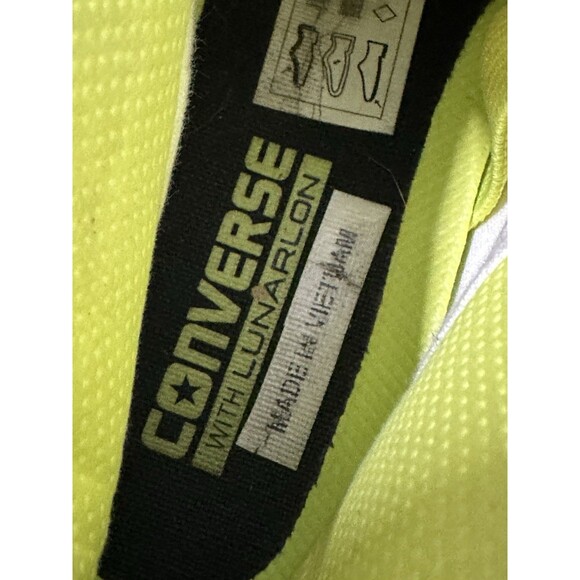 Converse Yellow High-Top Athletic Shoes - Picture 8 of 9